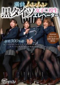 DVDMS-876 滿員濕漉漉黑色絲襪女子○校生電梯 濕度300％超...下學直後就被各種黑色絲襪夾壓著踩著多次射精！【同時收錄】擠滿人群大汗淋漓的黑色絲襪桑拿