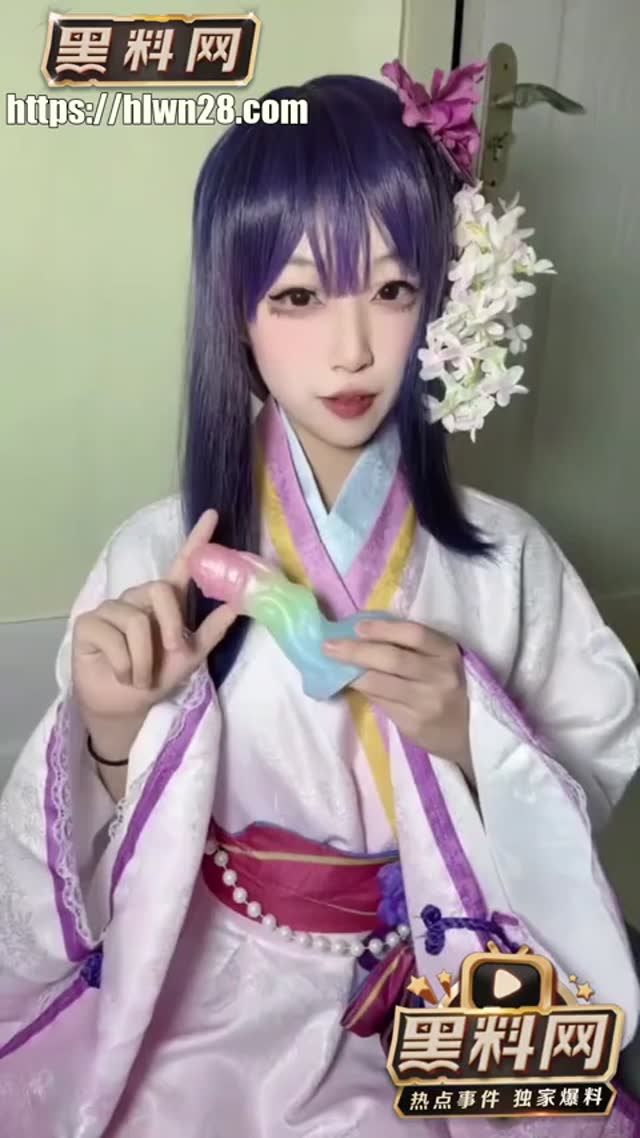 性感COSER神探狸狸cos原神雷电将军 人工白虎性感美乳 幻龙乘骑自慰淫荡高潮脸