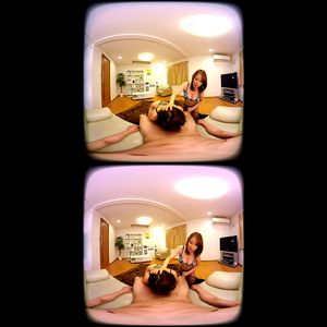 VR 北川绘里香和押川悠里：母女共侍