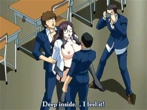 动漫教师与女生激情互动