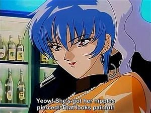 经典动漫紧身乳胶束缚