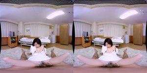 穿着白色连裤袜的护士 8 日本制服VR