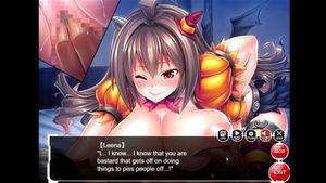 [万圣节之夜]Leena H-Scene 01（对马人浅城竞技场ENG）