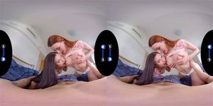 VR 三人行激烈性爱