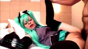 初音未来成人场景与面部表情
