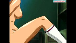一位女性随后与三位女性在成人动漫视频中发生性关系。