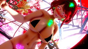 Xenoblade2 MMD 性爱内射