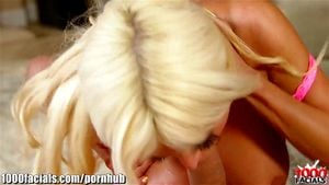 1000Facials 俄罗斯成熟熟女 Nikita Von James 接受颜射！