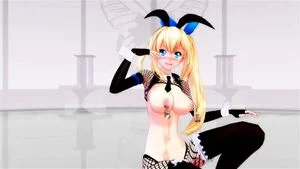 Hentai MMD - 阿卡丽 反兔女郎 (朦胧版)