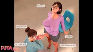 性感火辣美女挺着巨乳展示她的大鸡巴
