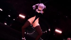 MMD兔女郎展示