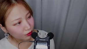 ASMR 雪景 Tascam 口部声音与舔舐