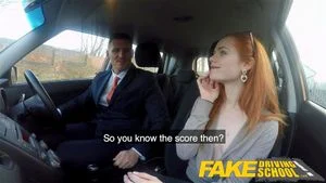 FAKE Driving School 艾拉·休斯故意让她test失败