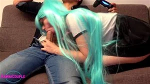 卡哇伊情侣角色扮演