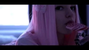 ASMR舔舐，棒棒糖品尝_与我的情人节_口腔声音