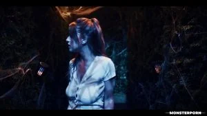 兽人哥布林性爱地牢 - 幻想红发女孩沦为奴隶，灌满滚烫精液