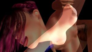 [3D HENTAI] [象牙塔] 里菜与洞穴 (里菜与安娜) 02