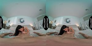 Up Close VR - 罗克西·辛纳 巨乳 深沟 约会谈话 促成激烈第一人称视角做爱大戏