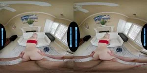 LETHAL HARDCORE VR - 可爱的继妹为了节日门票操你