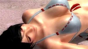 DOA5 - Momiji Zack Island 比基尼 (Lose Pose Ryona _ riba)1