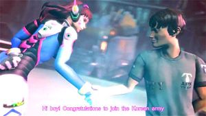 【SFM】《守望先锋》电竞女神D.VA的坠落（OPIUMUD）
