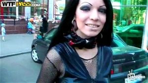 俄罗斯哥特风女性