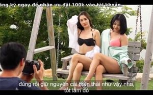 大胸模特女孩