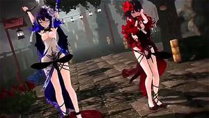 MMD R18 崩坏成人内容
