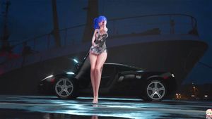 【kuronekorin】圣路易斯（碧蓝航线）MMD - 电话号码 <<<1>>>
