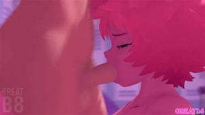 [SFM] (扶她x女性) (口交 - 深喉) 合集