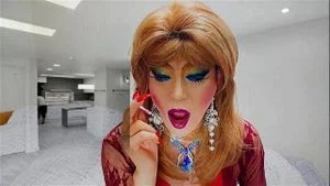 娘娘腔 NICLO - 人妖 - 跨性别者 - 热妆 GILF 变性人