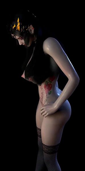 VAM 3D 美杜莎脱衣秀
