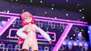 [R18][Vtuber MMD] Miko - 苹果派
