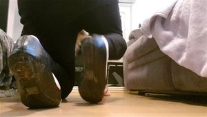平底鞋中的Heelpop