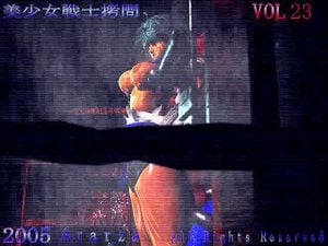 动漫角色激烈对抗，充满力量与激情的成人场景，展现角色间的紧张互动与刺激体验。