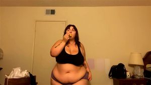丰腴美女增重
