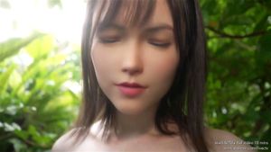 现实版蒂法解开胸罩