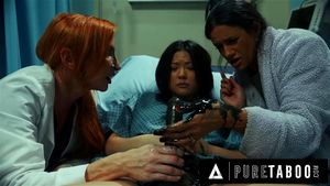 Pure Taboo 亚洲新秀Lulu Chu被继母Penny Barber与Dr. Sophia Locke用外星巨棒榨干!
