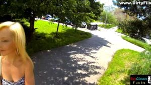 主观视角 拍摄欧洲美女被拍摄