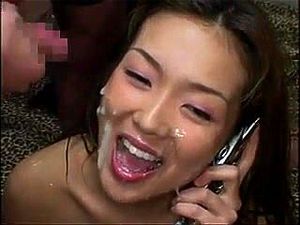 日本手机颜射