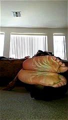 成熟的厚肉鞋底