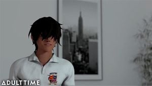 Adult Time Hentai Sex School - 继兄妹间的竞争
