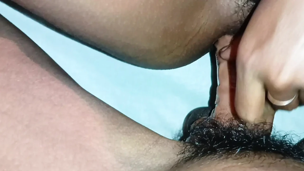 Today my brother-in-law read my pussy, what has he brought with him.Desi couple