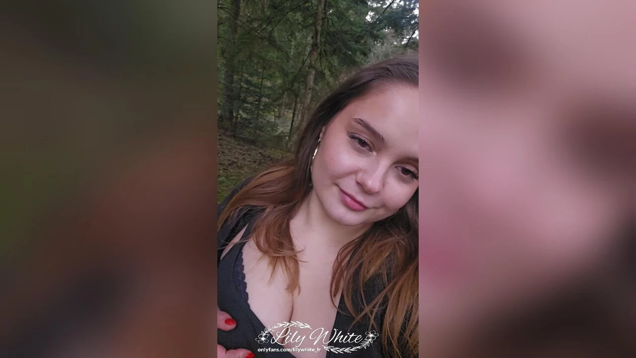 在森林里散步，被干并被颜射