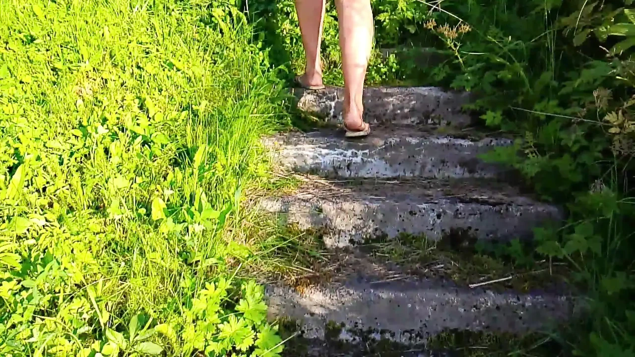 Trip to the village with stepmom