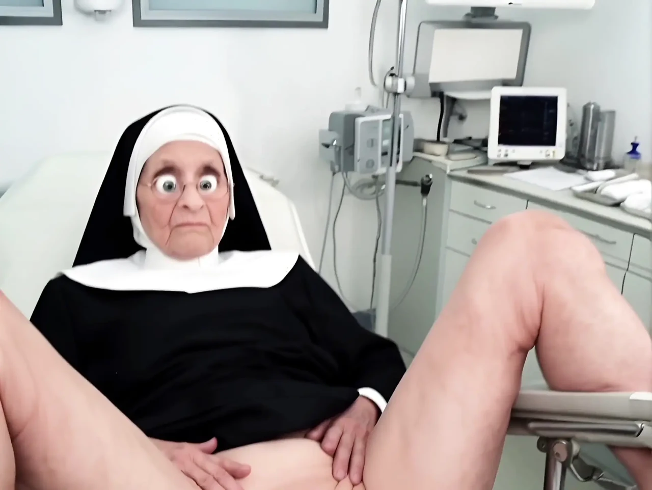 熟女Nun Gyno