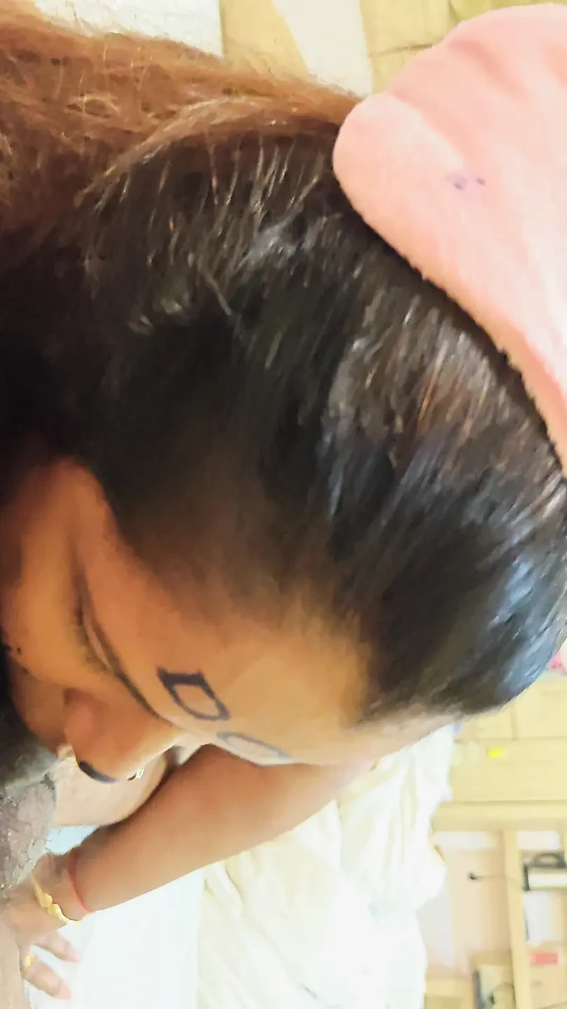 Indian Real Housewife MILF Slave Olivia Deep Throat Blowjob by Master Face Fucked Long Cumshot wet Handjob Hot Bhabi Long Hair